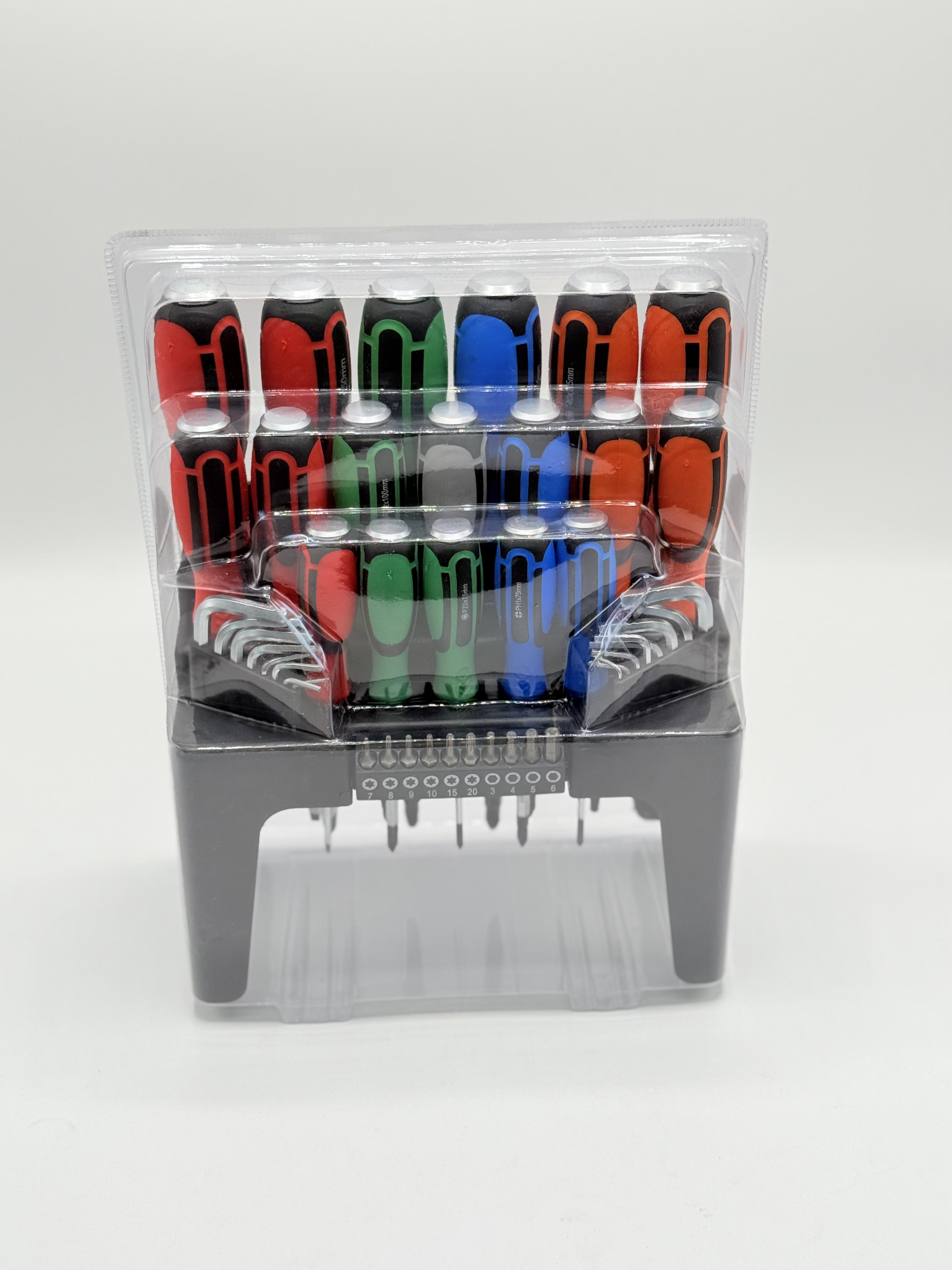 طقم مفكات 85 قطعة