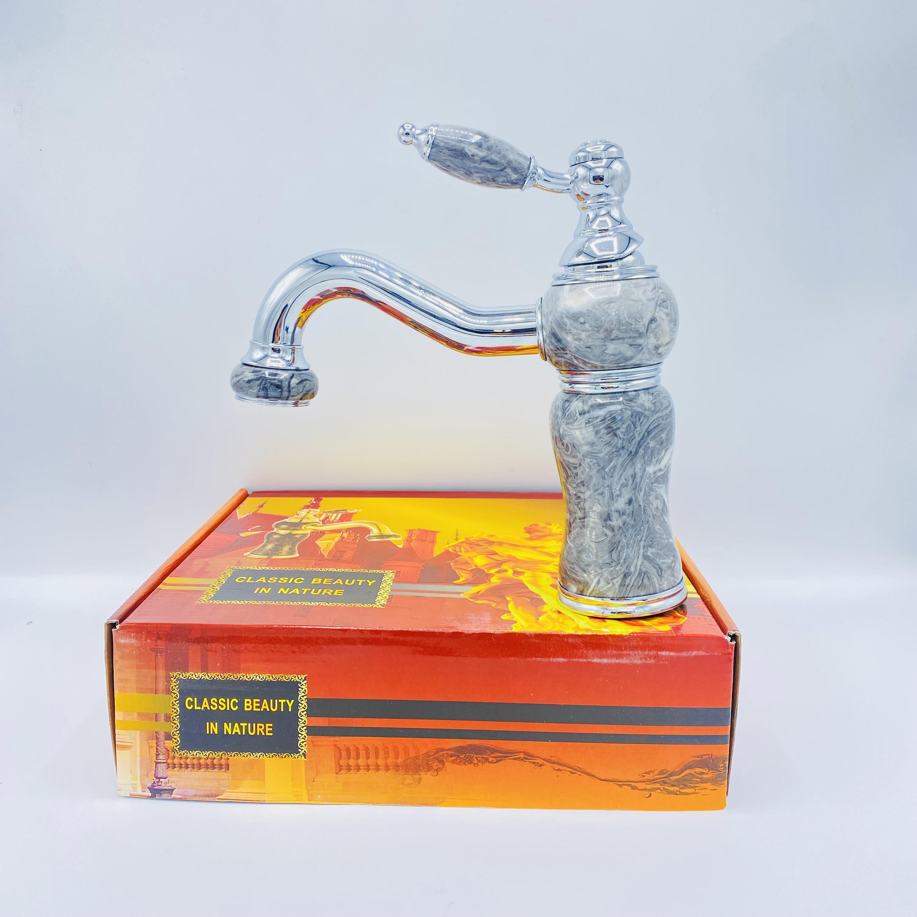 حنفية جرانيت رمادي صغير